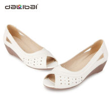 Wedge New Arrival dames douces sandales médicales chaussures chaussures habillées